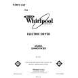 WHIRLPOOL LE4440XWW0 Parts Catalog