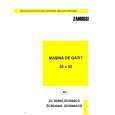 ZANUSSI ZC5040CS Owners Manual