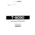 ONKYO T9090 Instrukcja Obsługi