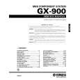 YAMAHA GX-900 Manual de Usuario