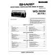 SHARP WQ262HBK Instrukcja Serwisowa