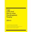 ZANUSSI ZHI611GM Owners Manual