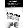 SHARP PC1500 Instrukcja Obsługi
