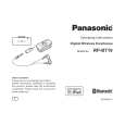 PANASONIC RPBT10 Owners Manual