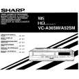 SHARP VC-A52SM Instrukcja Obsługi