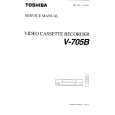 TOSHIBA V-705B Manual de Servicio
