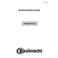 BAUKNECHT WA7560 Owners Manual