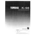 YAMAHA K-98 Owners Manual