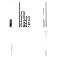 ZANUSSI Z400CDE Owners Manual