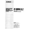 AIWA XT-003E Instrukcja Obsługi