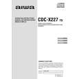 AIWA CDCX227 Instrukcja Obsługi