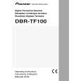 PIONEER DBR-TF100 Instrukcja Obsługi