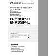 PIONEER B-PDSP-L/WL Owners Manual