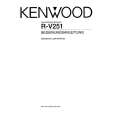 KENWOOD R-V251 Instrukcja Obsługi