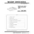 SHARP AR-SP4 Service Manual