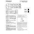 PIONEER CT-WM60R Owners Manual