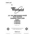 WHIRLPOOL SF3000SRW3 Parts Catalog