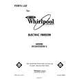 WHIRLPOOL EV20VSXKW2 Katalog Części