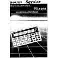 SHARP PC1262 Owners Manual