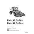 HUSQVARNA RIDER18PROFLEX Owners Manual