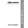 ROADSTAR HCD-6200RC Instrukcja Serwisowa