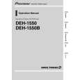 PIONEER DEH-1550B/XR/ES Owners Manual