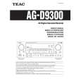 TEAC AGD9300 Owners Manual