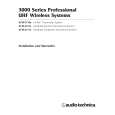 AUDIO TECHNICA 3000SERIES Owners Manual