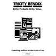 TRICITY BENDIX CDW029 Manual de Usuario
