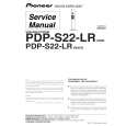 PIONEER PDP-S22-LRE Service Manual