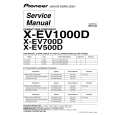 PIONEER X-EV1000D/DLXJ/NC Instrukcja Serwisowa