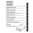 HITACHI CPX990W Owners Manual