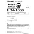 PIONEER HDJ-1000/XCN1/EW Service Manual