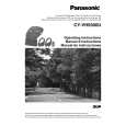 PANASONIC CYVH9300U Owners Manual