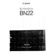 CANON BN22 Owners Manual