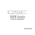 QSC HPR181W Guía de consulta rápida