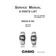 CASIO QW1811 (SM580) Service Manual