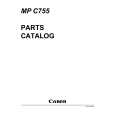 CANON MP C755 Catálogo de piezas