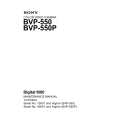 SONY BVP550 Instrukcja Serwisowa