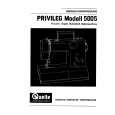 QUELLE 5005 PRIVILEG Owners Manual
