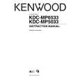 KENWOOD KDS-MP5033 Owners Manual
