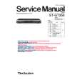 TECHNICS STGT350 Service Manual