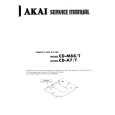 AKAI CD-A7/T Service Manual