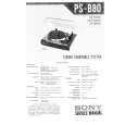 SONY PS-B80 Service Manual