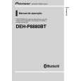 PIONEER DEH-P8880BT/XF/BR Owners Manual