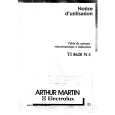 ARTHUR MARTIN ELECTROLUX TI8620N-1 Owners Manual