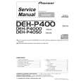 PIONEER DEH-P405 Manual de Servicio