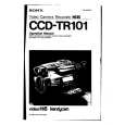 SONY CCD-TR101 Owners Manual