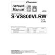 PIONEER S-VS800VLRW/XJI/E Service Manual