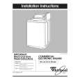 WHIRLPOOL CAP2762JQ0 Installation Manual